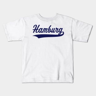 Hamburg (Freie Und Hansestadt / Navy) Kids T-Shirt